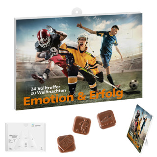 Sport-Adventskalender - Fußballmotive