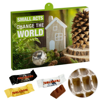 Premium-Präsent-Adventskalender "Eco" mit Toblerone Mix