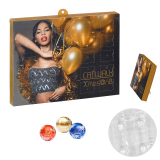 Premium-Präsent-Adventskalender mit Lindt Lindor Pralinés - Express (w2p)
