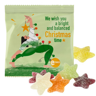 Tütchen mit veganen Weihnachtsgelee