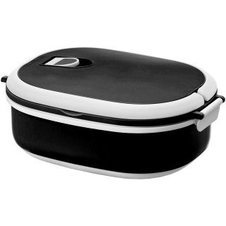 Spiga Lunchbox 750 ml, schwarz / weiss