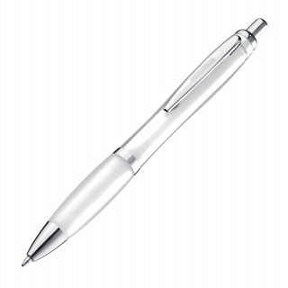 Kugelschreiber mit silbernem Metallclip