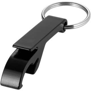 Tao Schlüsselanhänger mit Flaschen- und Dosenöffner, schwarz