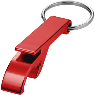 Tao Schlüsselanhänger mit Flaschen- und Dosenöffner, rot