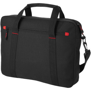Vancouver 15,4" Laptop-Konferenztasche 6L, schwarz / rot