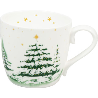 Könitz Porzellan Christmas Forest Tasse KCB57 zusätzlich veredelbar