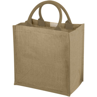 Chennai Jute Tragetasche 16L, natur