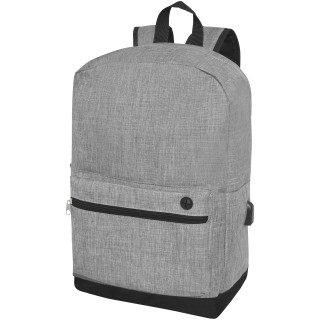 Hoss 15,6" Business Laptop-Rucksack 16L, heather mediumgrau