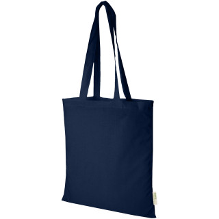Orissa 140 g/m² Tragetasche aus Bio-Baumwolle 7L, navy
