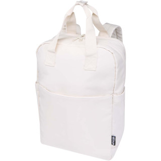 Trip 14" Aware™ Recycelter Laptop Rucksack 9 L , cremeweiß