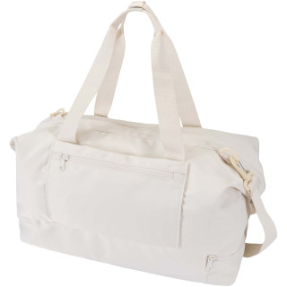 Trip Aware™ recycelte Reisetasche 42L, cremeweiß