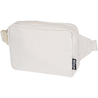 Trip Aware™ Recycelte Reisetasche mit Schultergurt 1 L , cremeweiß