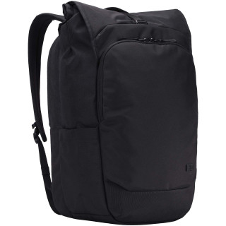 Case Logic Variate 17" erweiterbarer Rolltop Laptop Rucksack aus recyceltem Material, schwarz