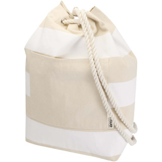 Florida 270 g/m² GRS-zertifizierter Seesack aus Recyclingmaterial, 15 l, weiß