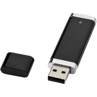 Flat 4 GB USB-Stick, schwarz, 4 GB