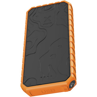 Xtorm XR202 Xtreme 35 W 20.000 mAh QC3.0 wasserdichte, robuste Powerbank mit Taschenlampe, schwarz / orange