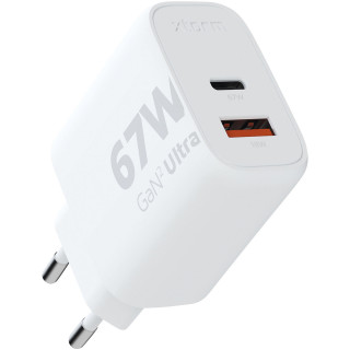 Xtorm XEC067 GaN² Ultra 67 W Wandladegerät, weiss