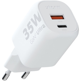Xtorm XEC035 GaN² Ultra 35 W Wandladegerät, weiss