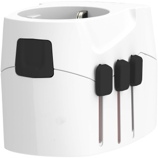 SKROSS® PRO Light USB AC30PD Reiseadapter, weiß