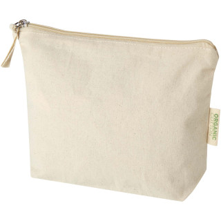 Orissa 180 g/m² Kosmetiktasche aus Bio-Baumwolle 1L, natur