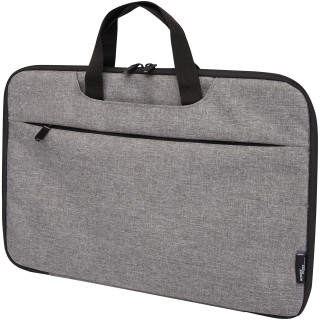 Libra 14” 2-in-1-Laptoptasche aus recyceltem GRS-Material 3 L, heather grau