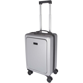 Rover Pro 20" Kabinentrolley aus recyceltem GRS-Material 40 L, silber