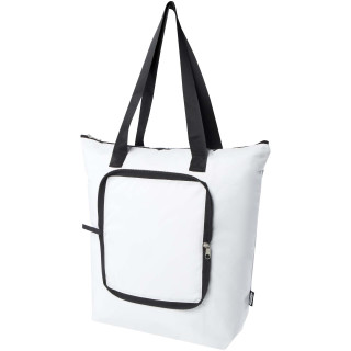 EcoFold faltbare RPET Kühltasche 15 L, weiß