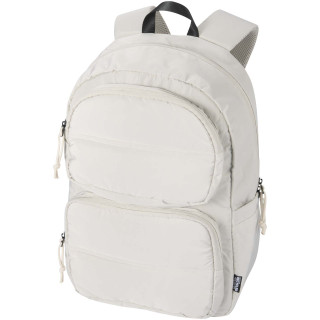 Puffer 15,6" GRS recycelter Laptoprucksack 18L, sandstone