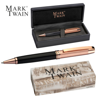 Kugelschreiber Mark Twain, schwarz