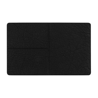 CreativDesign® Ausweistasche "Euro" Arizonafolie mit Einschub, schwarz