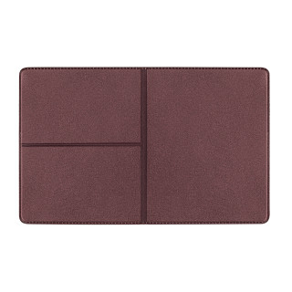 CreativDesign® Ausweistasche "Euro" Reflexfolie mit Einschub, bordeaux