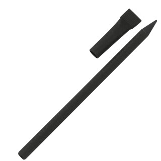 Tintenloses Schreibgerät aus Papier WIOLETTA, schwarz