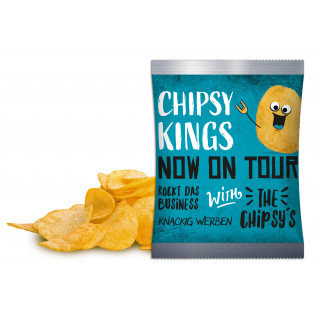 Jo Chips im Werbetütchen, 20 g, Salz, 4c Euroskala + weiß