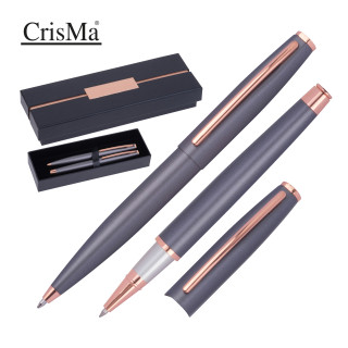 CrisMa Metall Schreibset GEORGIA, anthrazit