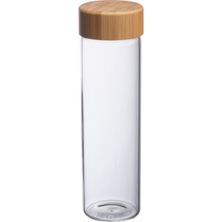 Glasflasche Santa Cruz, transparent