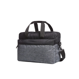 HALFAR® Umhängetasche ELEGANCE, schwarz-grau meliert