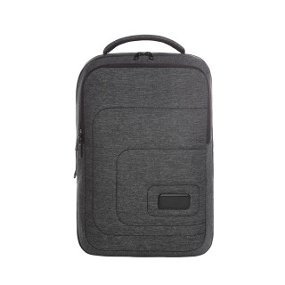 HALFAR® Notebook-Rucksack FRAME, schwarz-grau meliert