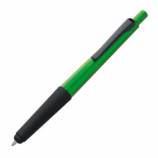 Kugelschreiber aus Kunststoff mit Touchfunktion, grün