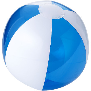 Bondi solider und transparenter Wasserball, transparent blau / weiss