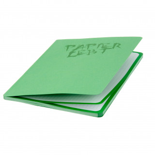 Schreibblock Natura DIN A5 mit Farbanschnitt, Heißprägung (Umschlag), 1-farbig, Offsetdruck (Inhalt, beidseitig)