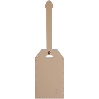 Citizen Green Milou Gepäckanhänger aus recyceltem Leder, beige