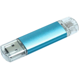 Silicon Valley On-the-Go USB-Stick, blau, 1GB