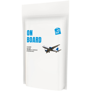 MyKit Flugzeug Reiseset in Papierhülle, weiß