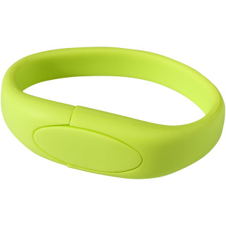 Bracelet USB-Stick, apfelgrün, 1GB