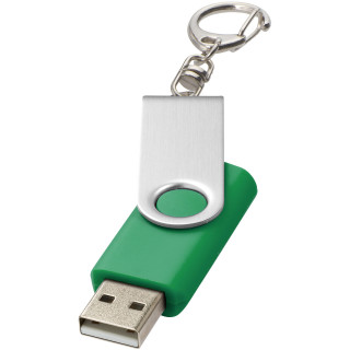 Rotate mit Schlüsselanhänger USB-Stick, grün, 1GB