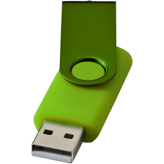 Rotate Metallic USB-Stick, limone, 1GB