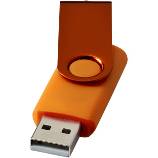 Rotate Metallic USB-Stick, orange, 1GB