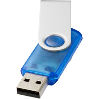 Rotate Transculent USB-Stick, blau, 32GB