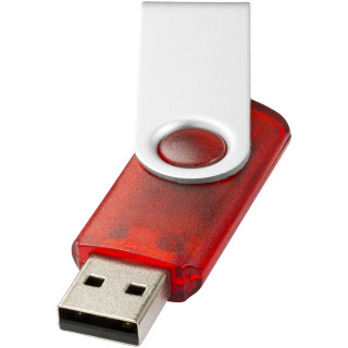 Rotate Transculent USB-Stick, rot, 1GB