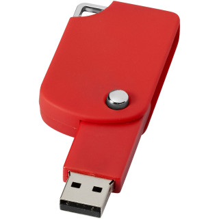 Swivel Square USB-Stick, rot, 1GB